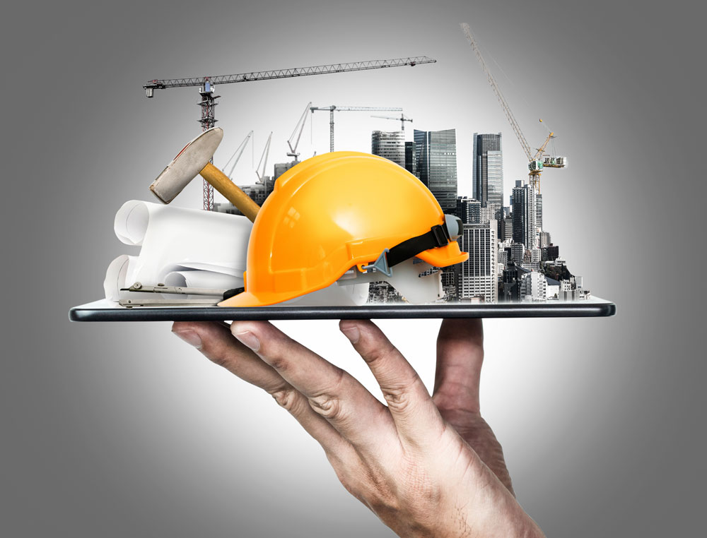 construction_start Hausschloss und Schlüssel